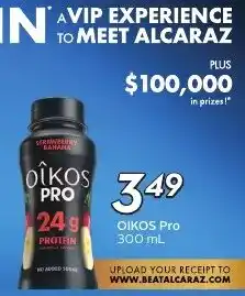 Sobeys Oikos Pro offer