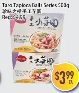 Full Fresh Supermarket Taro Tapioca Balls Series offer