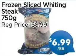 Blue Sky Supermarket Frozen Sliced Whiting Steak offer