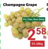 Nations Fresh Foods Champagne Grape offer