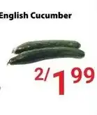 Nations Fresh Foods English Cucumber offer