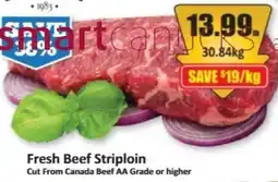 Starsky Fresh Beef Striploin offer
