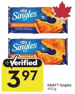 Sobeys Kraft Singles Original Cheddar offer