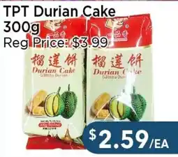 Blue Sky Supermarket Tpt durian cake offer