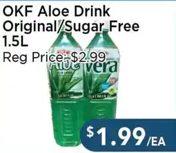 Blue Sky Supermarket Okf aloe drink original/sugar free offer