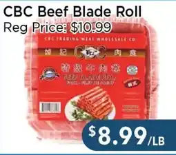 Blue Sky Supermarket CBC beef blade roll offer