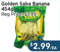 Blue Sky Supermarket Golden Saba Banana offer