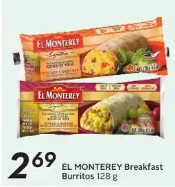 Sobeys El Monterey breakfast burritos offer