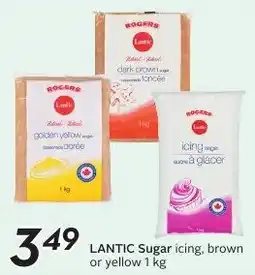 Sobeys Lantic Sugar icing, brown or yellow offer