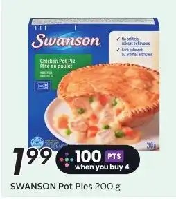 Sobeys Swanson Pot Pies offer