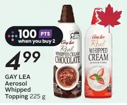Sobeys Gay Lea Aerosol Whipped Topping offer