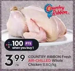 Sobeys Country Ribbon Fresh Air-Chilled Whole Chicken offer