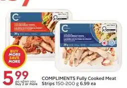 Sobeys Compliments Fully Cooked Meat Strips offer