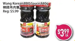 Full Fresh Supermarket Wang korean bbq sauce offer