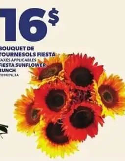 Provigo Bouquet de tournesols fiesta offer