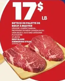 Provigo Biftek de palette de bœuf à mijoter offer
