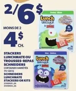 Provigo Stackers lunchmate or trousses-repas schneiders offer