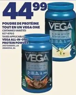 Provigo Vega all-in-one protein powder offer