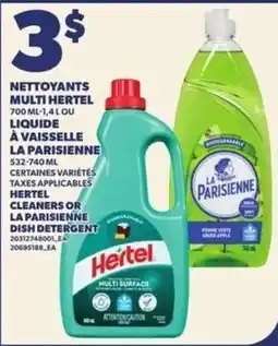 Provigo Hertel multi surface cleaners offer