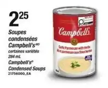 Provigo Campbell's condensed soups offer