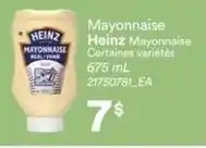 Provigo Heinz mayonnaise offer