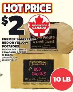 Loblaws Farmer's market red or yellow potatoes offer