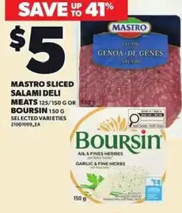 Loblaws Mastro sliced salami deli meats offer