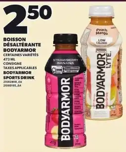 Provigo Bodyarmor sports drink offer