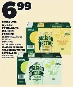 Provigo Maison Perrier sparkling water offer
