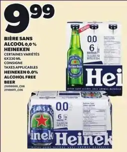 Provigo Heineken 0.0% beer offer