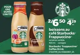 Provigo Starbucks Frappuccino offer