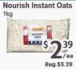 Blue Sky Supermarket Nourish instant oats offer