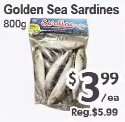 Blue Sky Supermarket Golden Sea Sardines offer