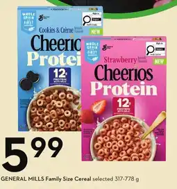 Sobeys General Mills Family Size Cereal offer