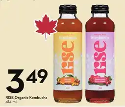 Sobeys Rise Organic Kombucha offer