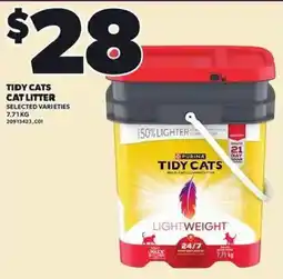 Loblaws Tidy Cats cat litter offer