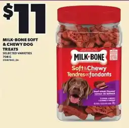 Loblaws Milk-Bone soft & chewy dog treats offer