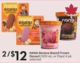 Sobeys Nana Banana-Based Frozen Dessert offer