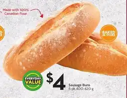 Sobeys Sausage Buns offer