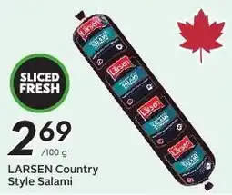 Sobeys Larsen Country Style Salami offer