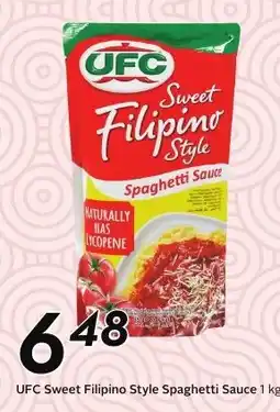 Sobeys UFC Sweet Filipino Style Spaghetti Sauce offer