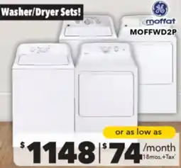 Surplus Furniture Washer/Dryer Sets offer