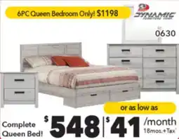 Surplus Furniture Aurora Oak Queen Storage Bed offer