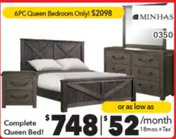 Surplus Furniture Montana Queen Bed offer