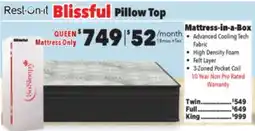 Surplus Furniture Blissful Queen Mattress in a Box offer