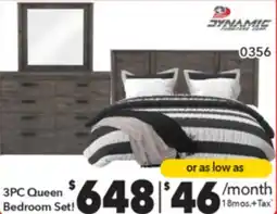 Surplus Furniture Alabaster Oak 3-Piece Queen Bedroom Set offer
