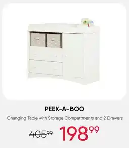 Meubles RD peek-a-boo - Changing Table - PURE WHITE offer