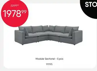 Meubles RD Modular Sectional - 5 pcs offer