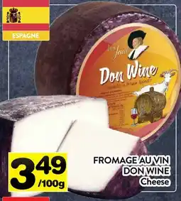 Supermarché PA FROMAGE AU VIN DON WINE | Cheese offer