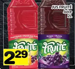 Supermarché PA JUS FRUITÉ | Juice offer